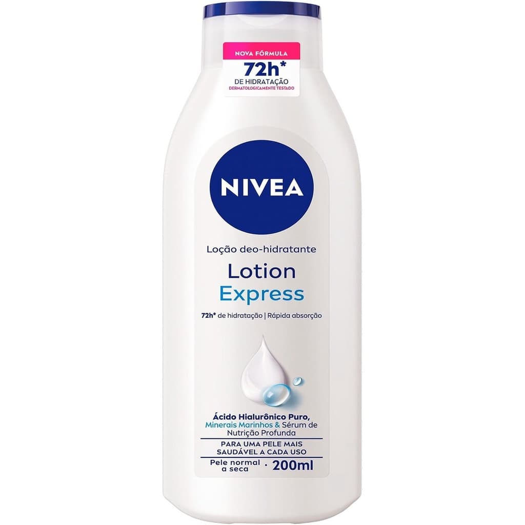 NIVEA Loção Hidratante Corporal Lotion Express 200ml
