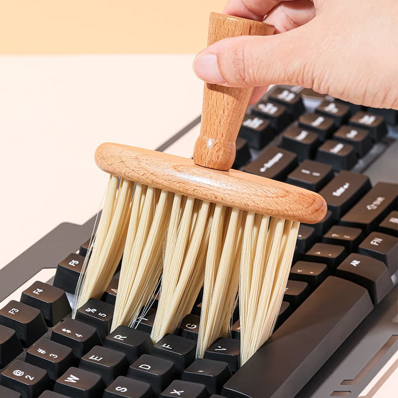4025.Escova de teclado mecânico macio, escova de limpeza de teclado de Laptop, escova de limpeza de poeira, ferramenta ú