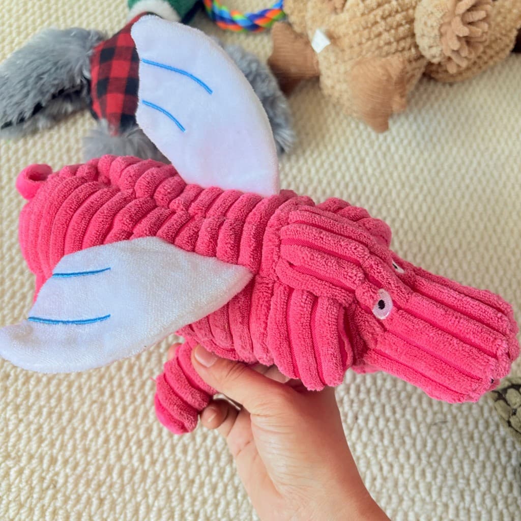 Brinquedo para cachorro, treinamento interativo resistente à mordida, brinquedo para cachorro médio e grande, mordida de