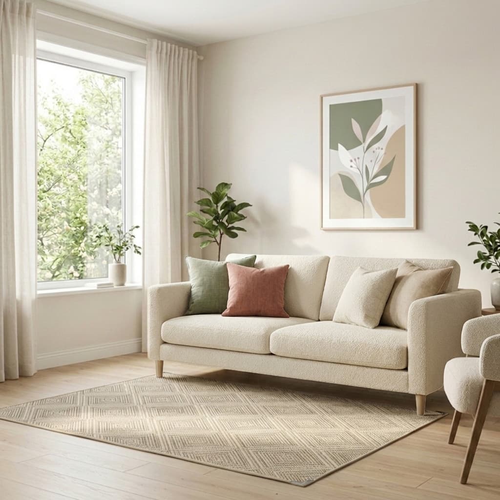 Tapete Sisal 1,00 X 1,50 Sala Quarto Escritório Pousada Hotel Sem Pelo 100% Antiderrapante Promoção