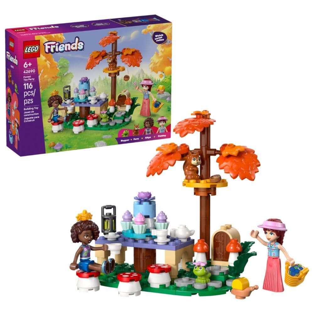 Bloco de Montar - Friends - Festa do Cha na Floresta - LEGO DO BRASIL