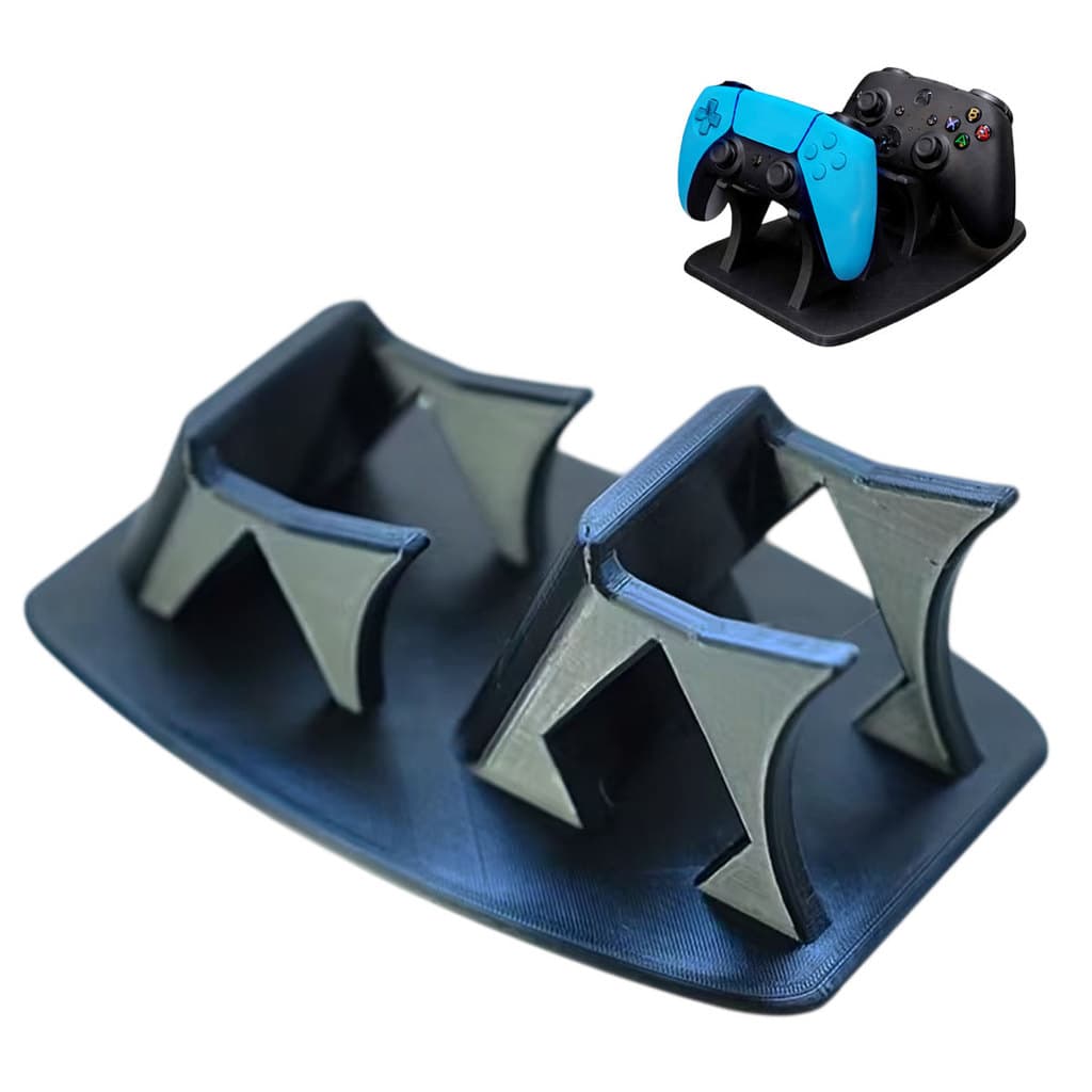 Suporte Organizador Joystick de Mesa Controle Video Game Sala Casa Quarto Resistente Universal