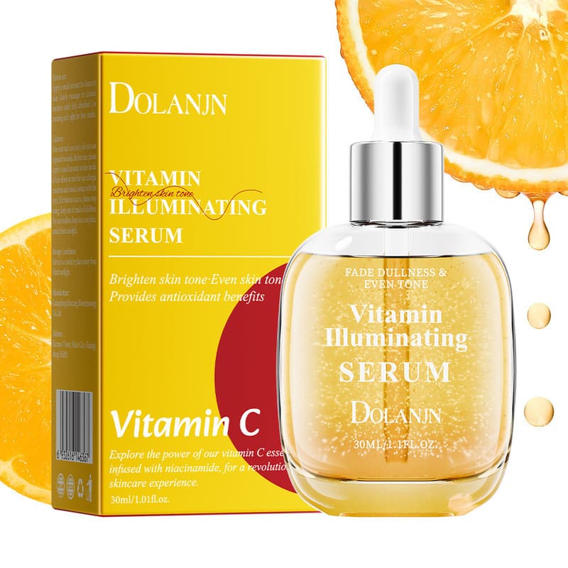 Sérum Facial com Vitamina C e Niacinamida, Nutrição e Hidratação, 30ml