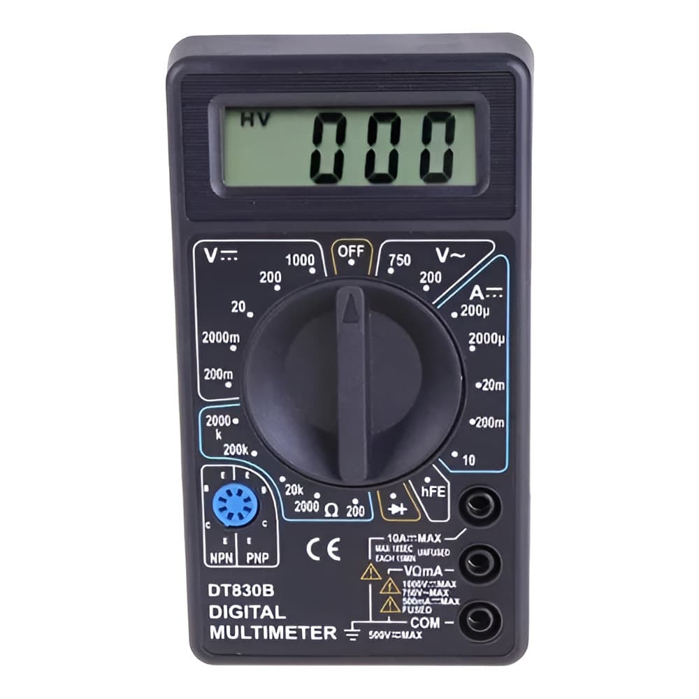 Multímetro Digital Dt-830b Portátil Profissional Voltimetro