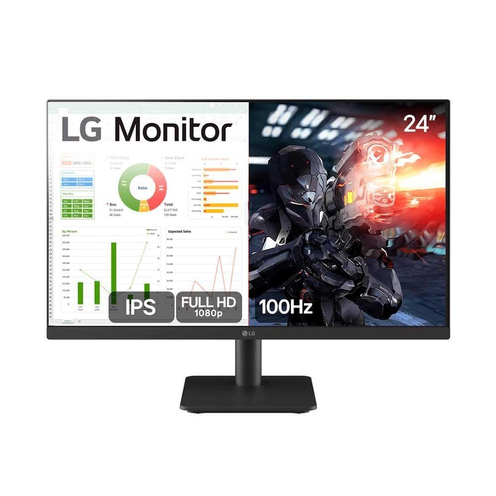Monitor 24" Lg 24ms500-b Gamer / Fhd / 5ms / 100hz / Hdmi