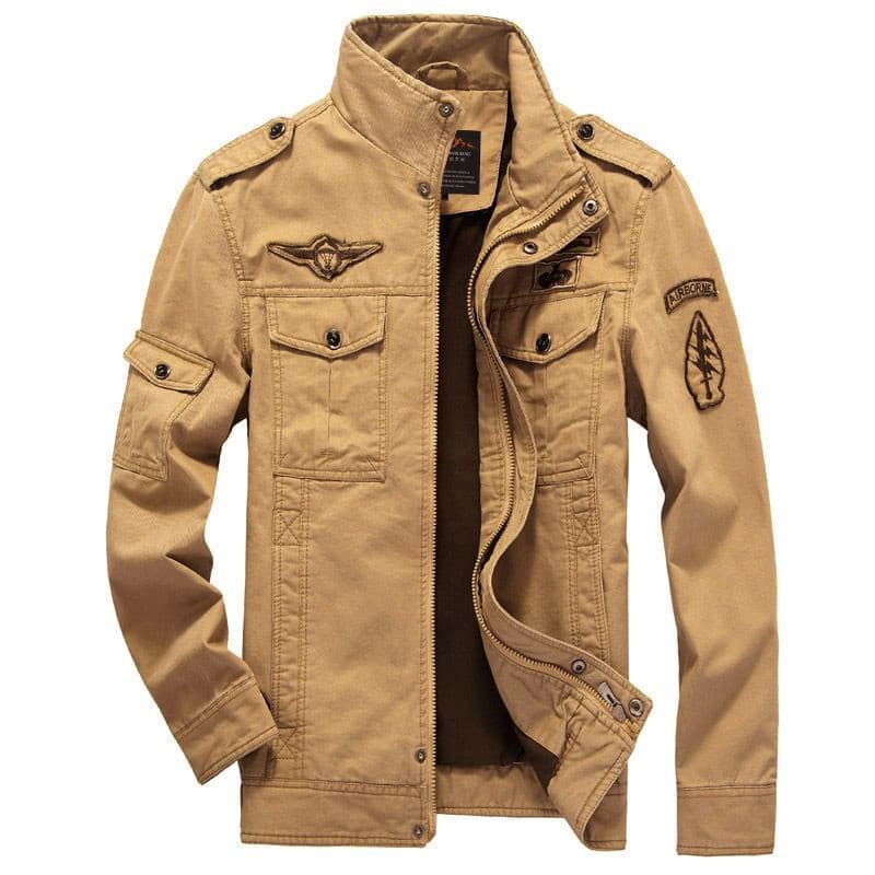 Jaqueta de primavera masculina de comércio exterior juventude Slim-fit Casual Workwear jaqueta de vôo jaqueta masculina 