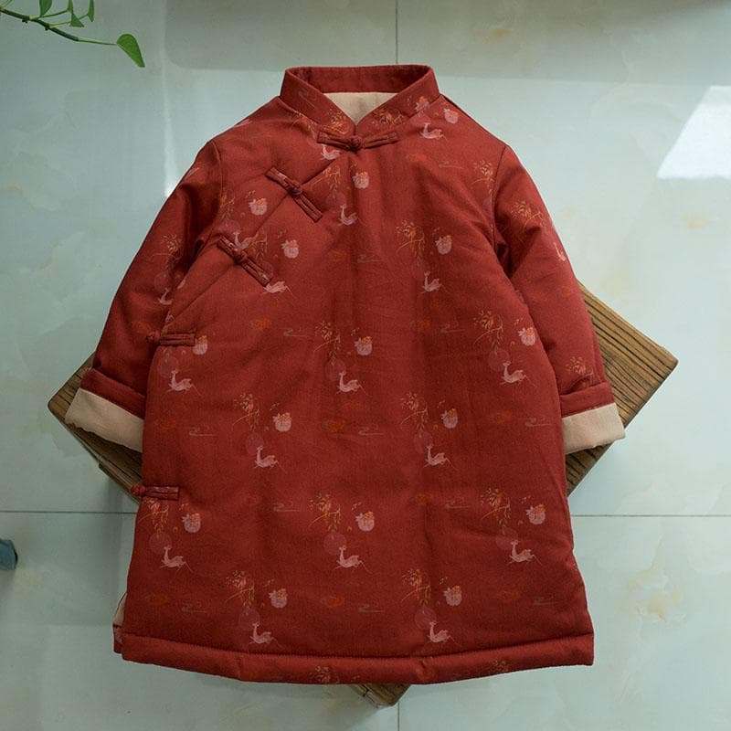 Roupas de ano novo ano novo melhorado bebê menina vermelho Cheongsam roupas de ano novo bebê menino roupas festivas Hanf
