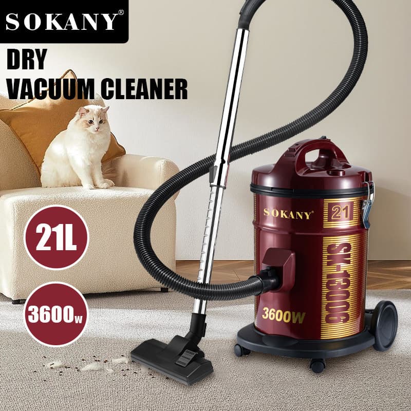 Comércio exterior SOKANY13006 Aspirador de pó doméstico 21L Grande capacidade 3600W Aspirador de pó de limpeza para remo