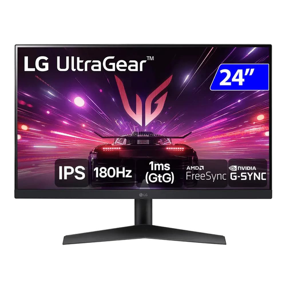 Monitor Gamer UltraGear 24GS60F-B 24 Polegadas Full HD IPS HDMI LG
