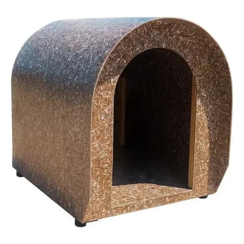 Casinha De Cachorro N2 Para Cães Gatos Casa Iglu Madeira Ecológica Pet