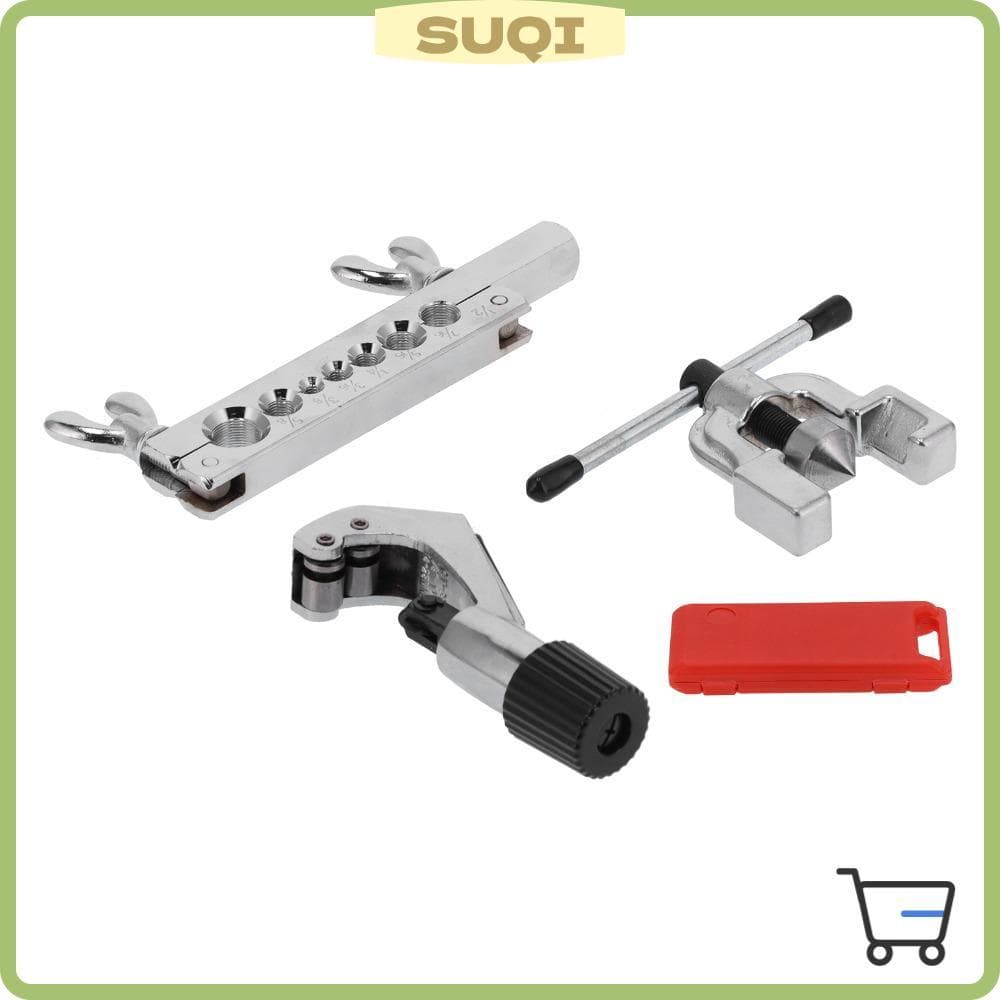 Kit De Ferramentas De Alargamento SUQI , Conjunto Expansor De Tubo De Caixa Vermelha De Liga De Aço , Ferramenta De Cort