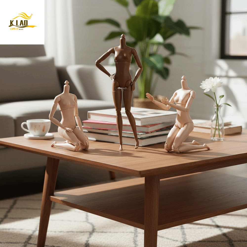 Bonecas BJD Nuas Articuladas KLAOSD , Boneca Super Modelo Destacável De Corpo Muscular , De Figura De Ação Corporal Com 