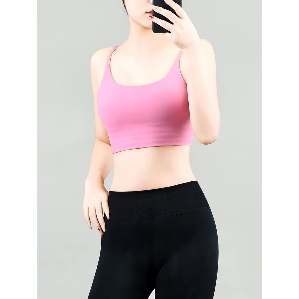Colete à prova de choque roupa interior esportiva feminina treinamento de uma peça sutiã de Fitness correndo roupas de Y