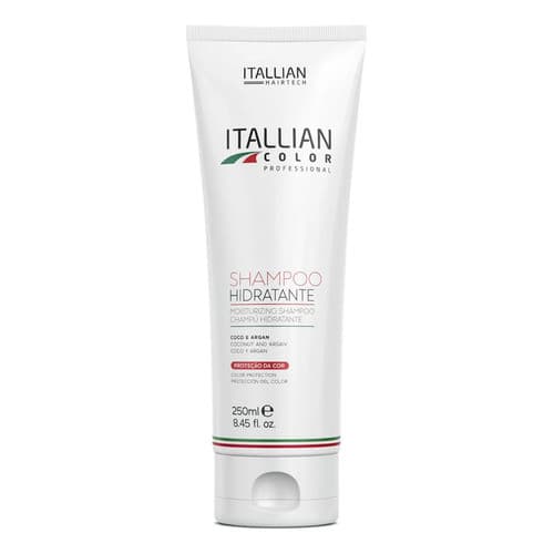 Shampoo Hidratante Itallian Color para Cabelos Coloridos e Hidratados 250 mL