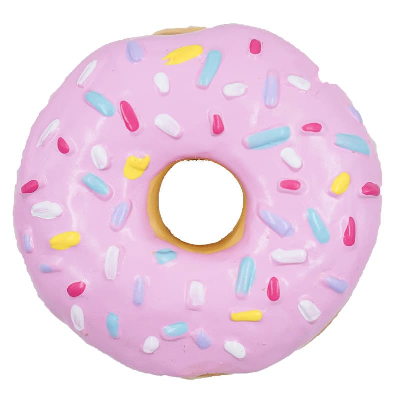 Little B Cub Foufit Pedido Original Oreo Fun Donut Gourmet Látex Brinquedo Voz Brinquedo para Cachorro de Estimação