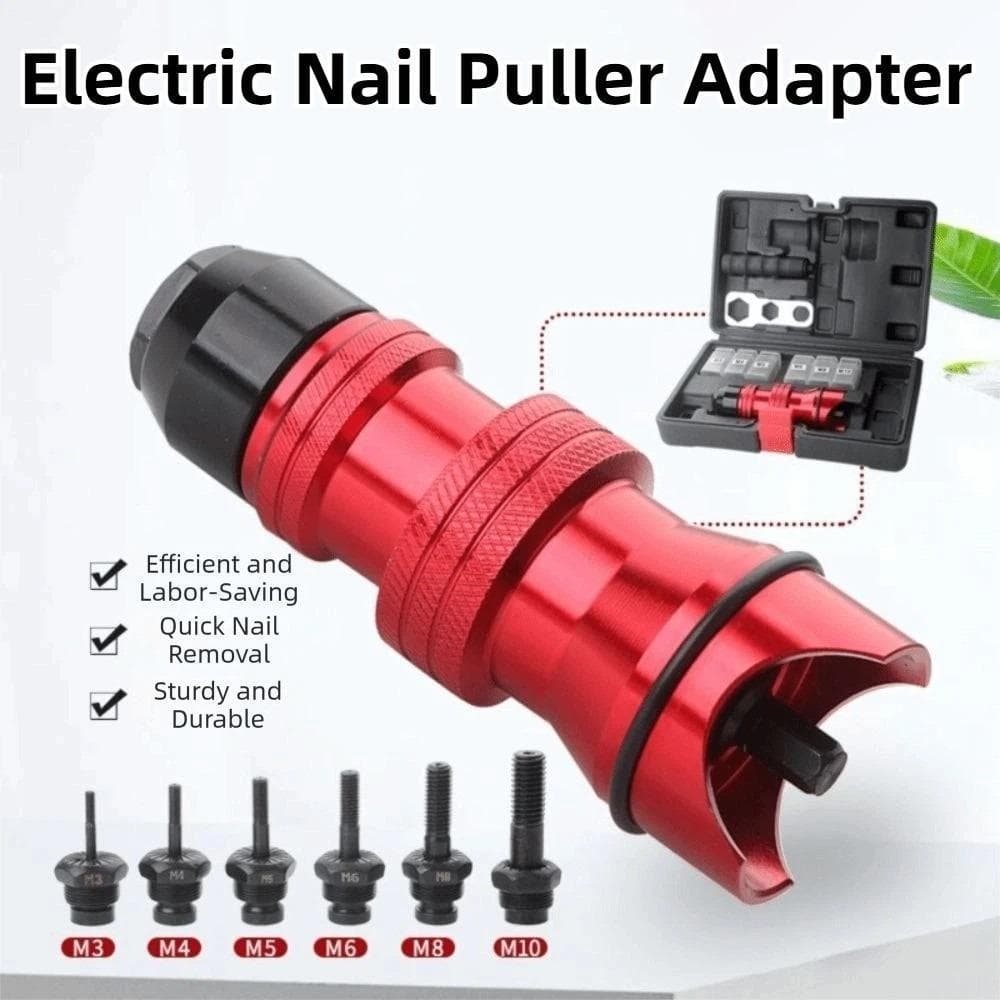 Adaptador De Ferramenta De Porca De Rebite , Sem Fio M3 M4 M5 M6 M8 M10 , Caixa De Ferramentas , Broca Elétrica ,