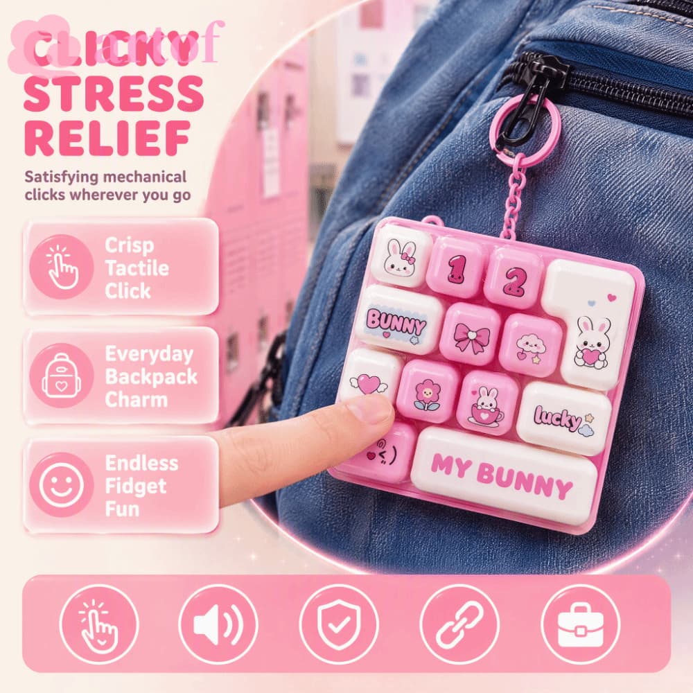 Chaveiro De Teclado ARTOF , Sons Mecânicos , Padrões De Animais , Mecânico , Teclas Clicáveis