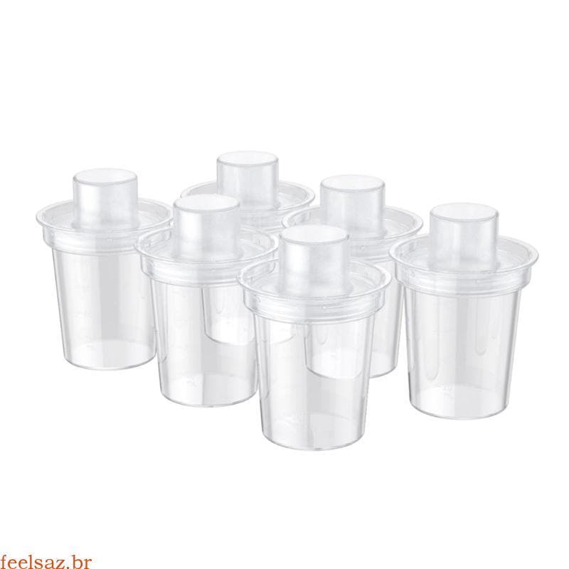 feelsaz 6 Unidades 80ml Capacidade Transparente Infantil Leite Em Pó Caixa De Armazenamento Caixas De Cereais Essenciais