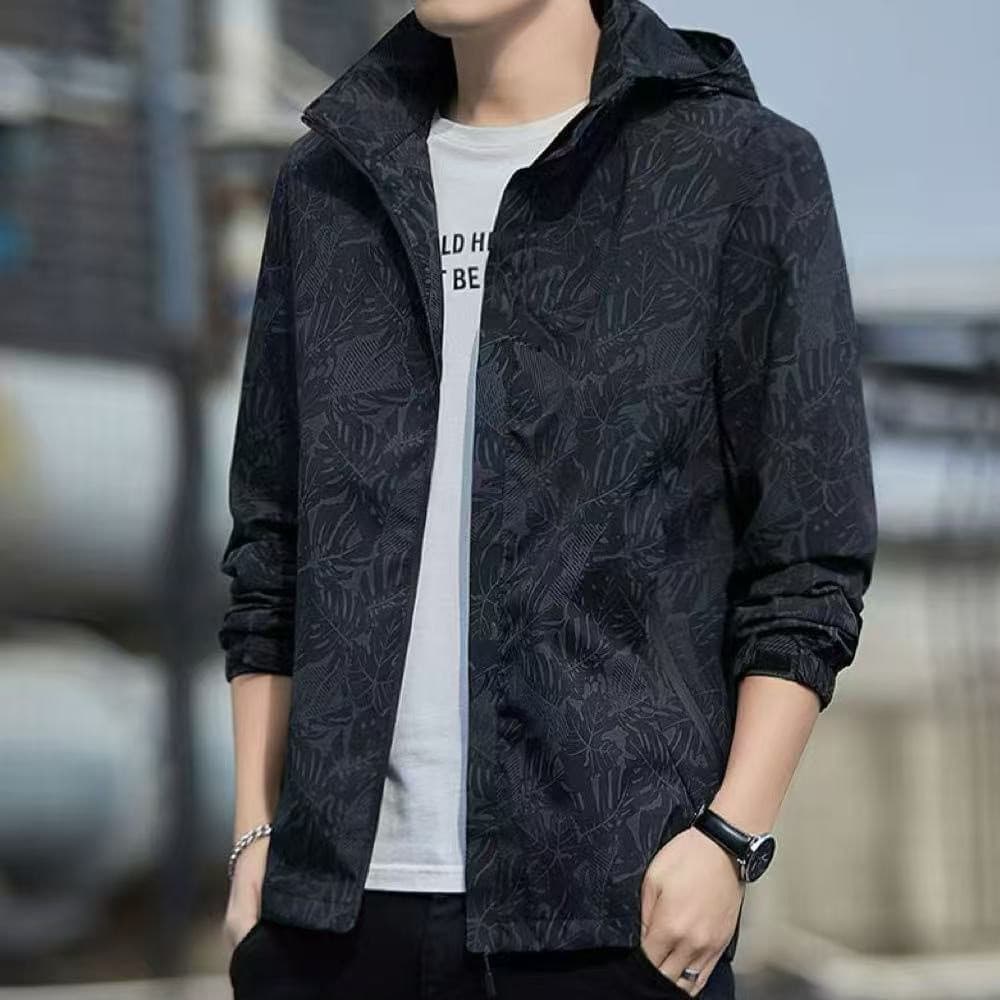 Jaqueta com capuz masculina primavera outono 2026 nova jaqueta Bomber americana ao ar livre Street Wear jaqueta Casual m