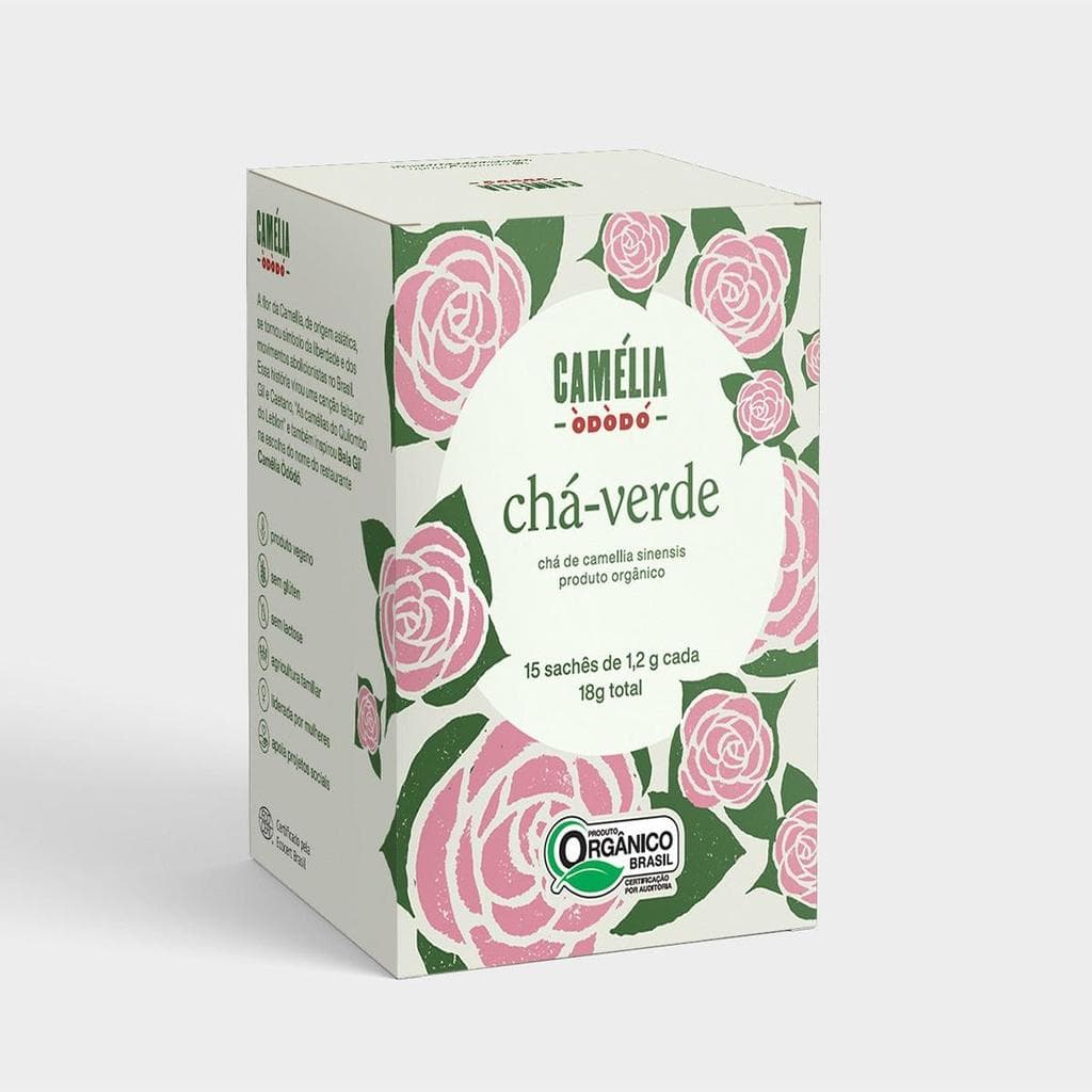 Chá Verde Orgânico Iamaní Camélia Ódódó 15 Sachês