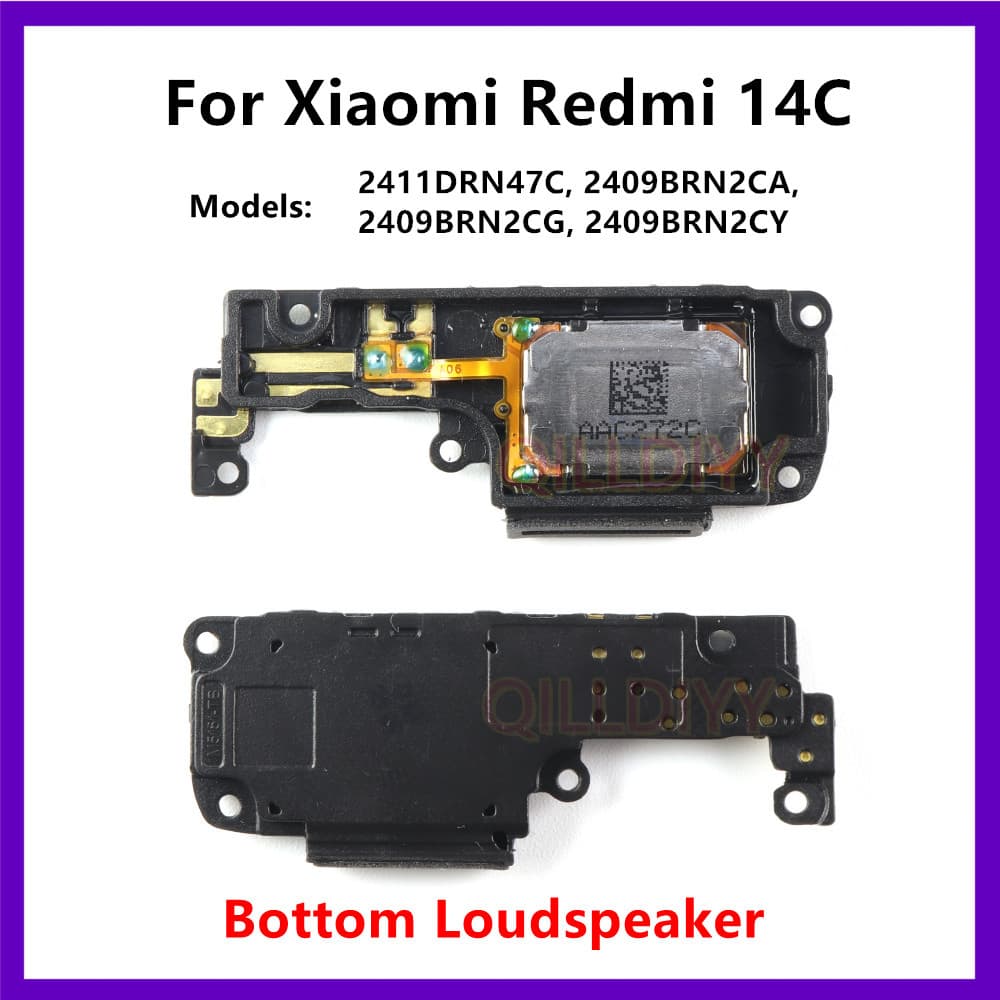 Alto-Falante Inferior Para Xiaomi Redmi 14C , Módulo De Campainha De , Peças De Reposição Reparo De Smartphone 2409BRN2C