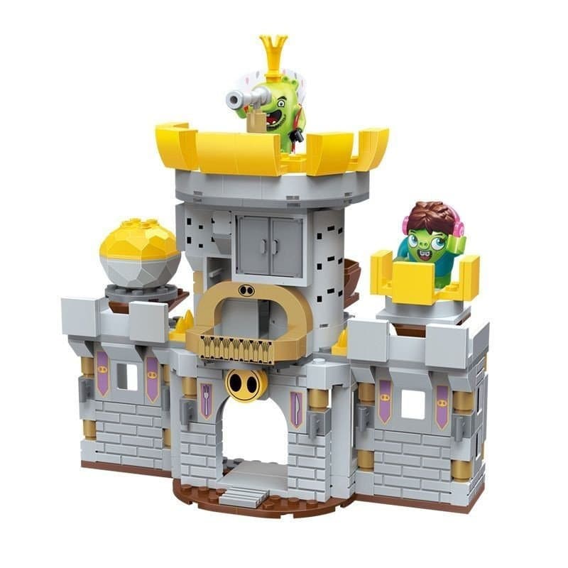 Compatível com LEGO Friends Angry Birds, brinquedos de blocos de montar castelo, presentes para crianças.