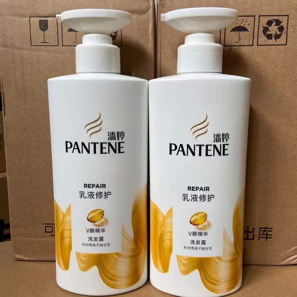 Pantene Shampoo 750 Loção Anticaspa Reparação Seda Seca Frizz Shampoo Hidratante Produto Genuíno