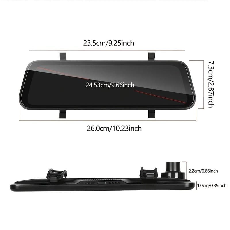 Pionray 4k Ultra HD Lente Dupla Dash Cam Adas WIFI Gps Dianteiro E Traseiro Dvr Para Carro