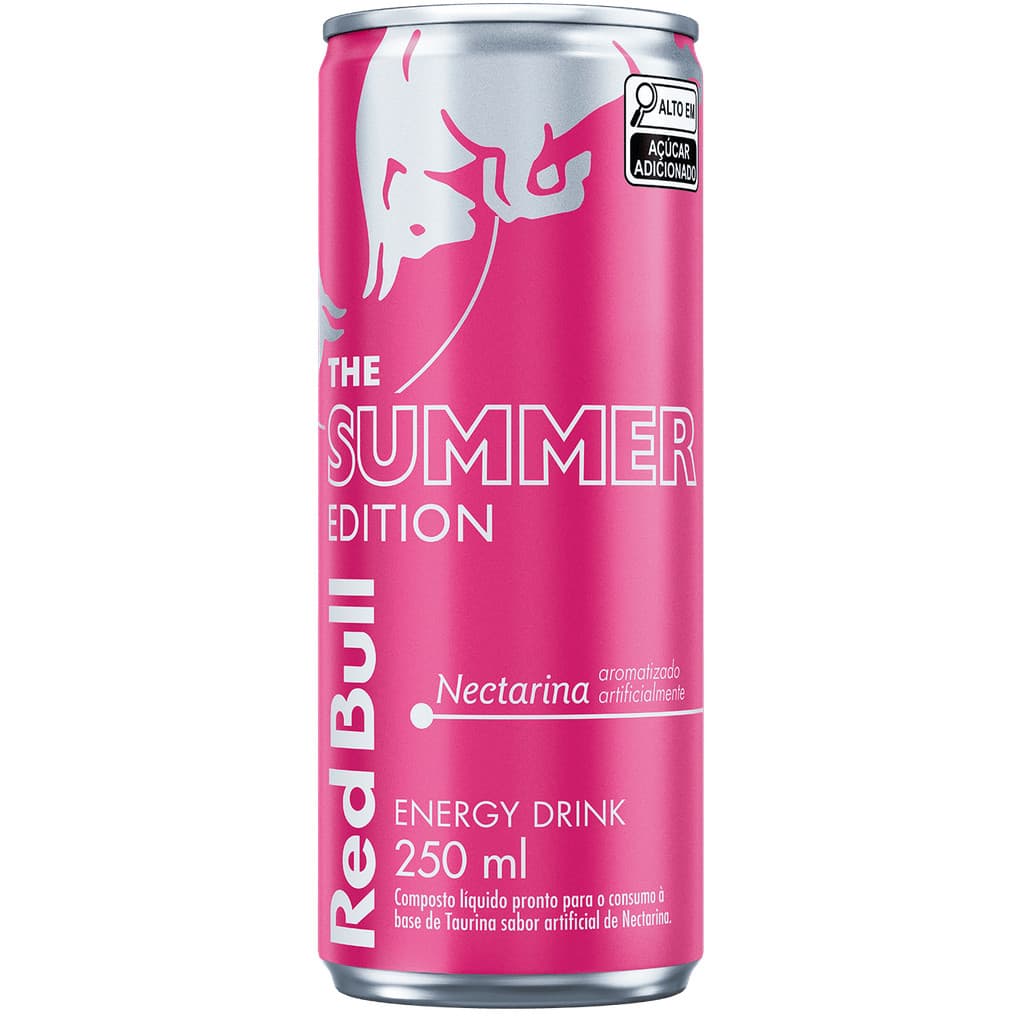 Red Bull Energético Nectarina Lata 250ml