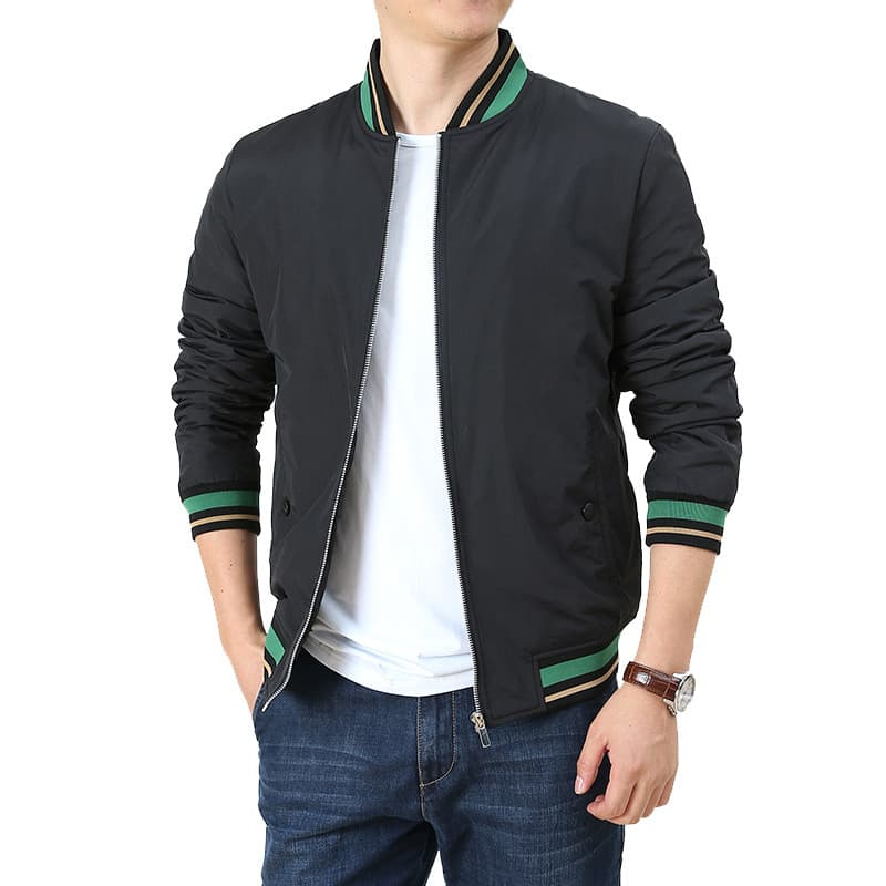 Jaqueta Casual masculina primavera outono uniforme de beisebol masculino outono jaqueta roupas masculinas 2025 na moda A