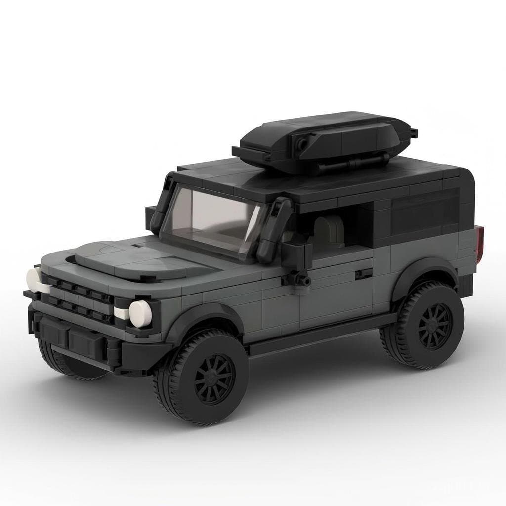 MOC-79930 Ford Bronco, brinquedo de presente, blocos de montar criativos compatíveis com Lego, pequenas peças de present