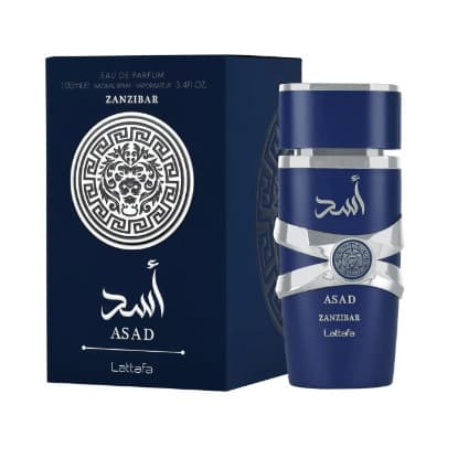 Perfume Asad Zanzibar Eau de Parfum EDP Masculino 100ml Original Importado Árabe