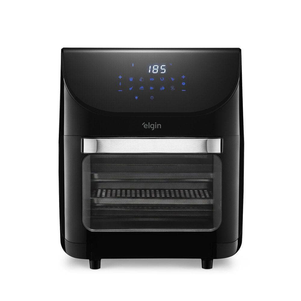Fritadeira sem Óleo Air Fryer Elgin Family Oven Fry 12L 1900W 4 em 1 Inox 110V