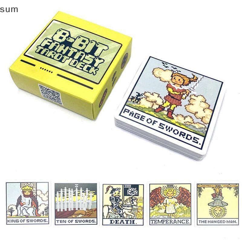 [sum] 1 Caixa De 8 Bits Fany De Card Profecia Adivinhação Festa Em Família Jogo De Para Iniciantes Tabuleiro BR