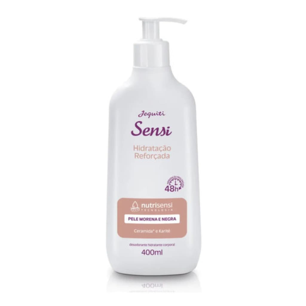 Hidratante Sensi Pele Morena E Negra 400ml Jequiti (novo)
