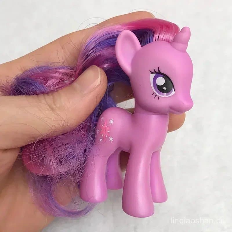M L My Little Pony Twilight Sparkle Boneca de Anime e Desenho Animado Brinquedo Fofo Boneca Articulada Modelo Colecionáv