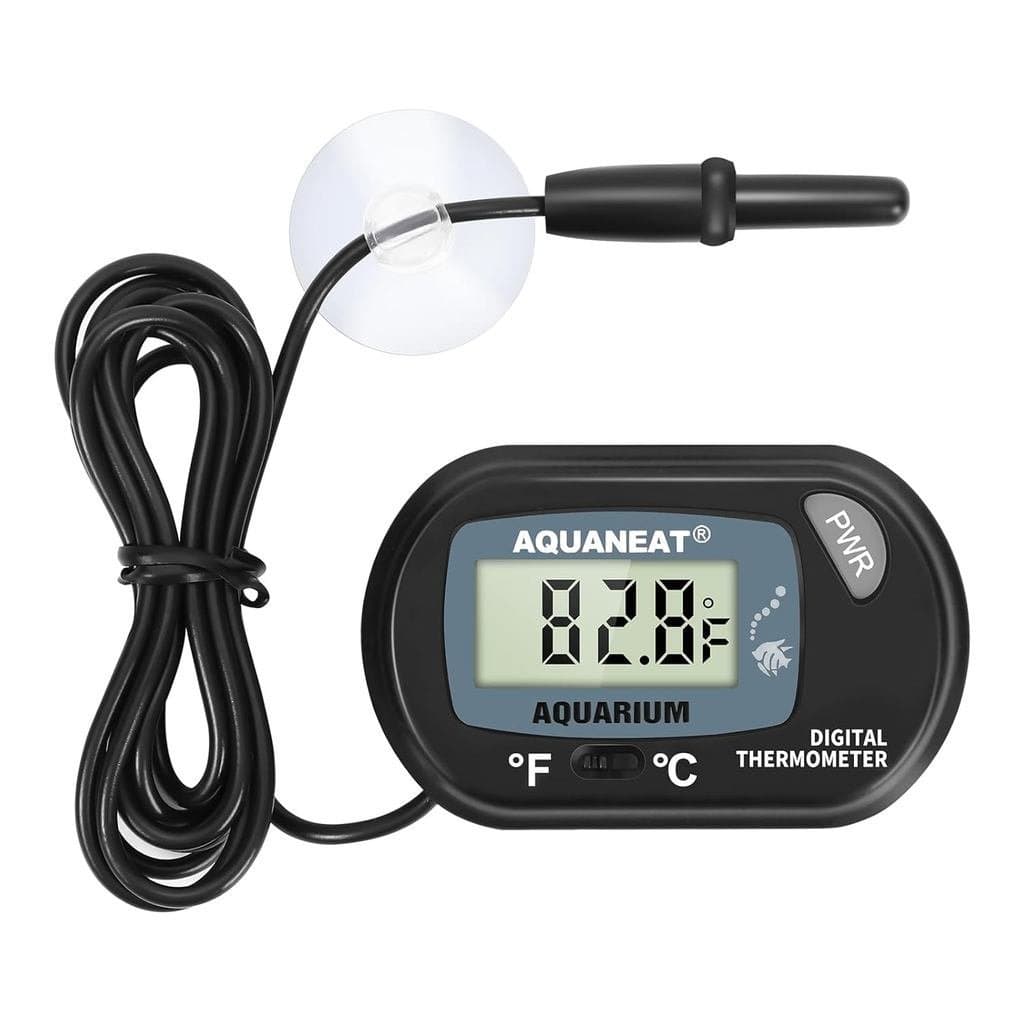 Termômetro para Aquário AQUANEAT, Termômetro para Tanque de Peixes, Teste de Temperatura Digital, com Grande Display LCD