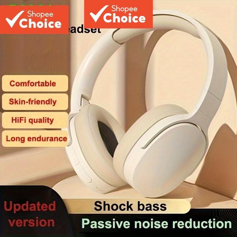 P2961 Fones De Ouvido Sem Fio Bluetooth Hi-Fi Estéreo Esportes HD Microfone TF/AUX Reprodução Fone