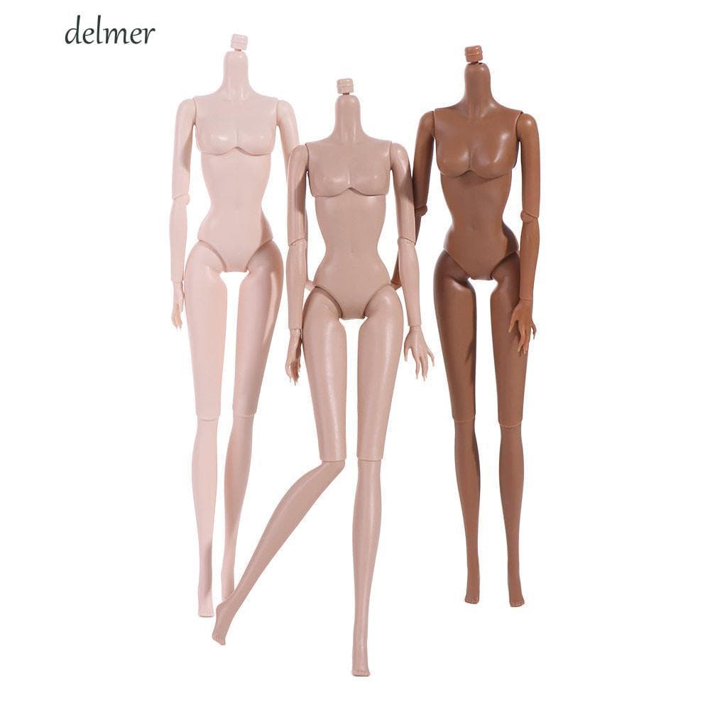 Bonecas BJD Nuas Articuladas DELMER , Boneca Sólida Móvel Super Modelo , Corpo Branco Da Figura Pele Europeia