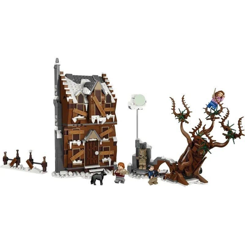 Compatível com Lego Harry Potter Série 76407 Casa de Luta do Galpão Gritante Filé Brinquedos de Blocos de Montar para Cr