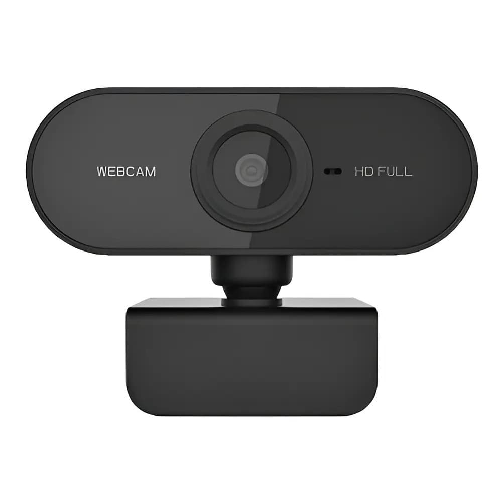 Webcam Full Hd Para Computador Com Microfone Embutido