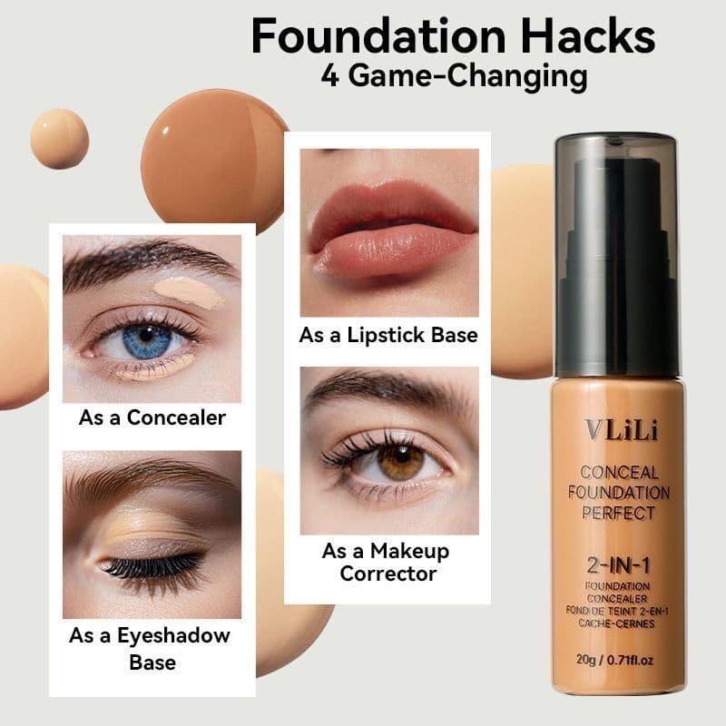 6 cores base líquida base líquida base creme capa de longa duração à prova dwaterproof água trigo olho círculos tom de p