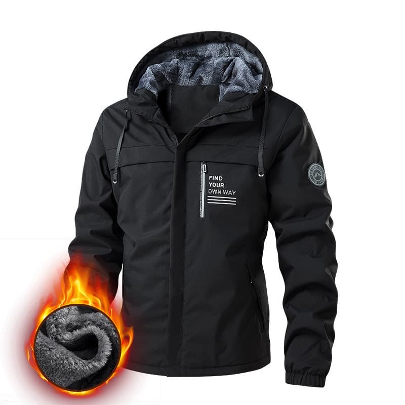 Outono inverno quente novo estilo forro jaqueta espessada masculina 2026 novo estilo na moda jaqueta quente masculina ja