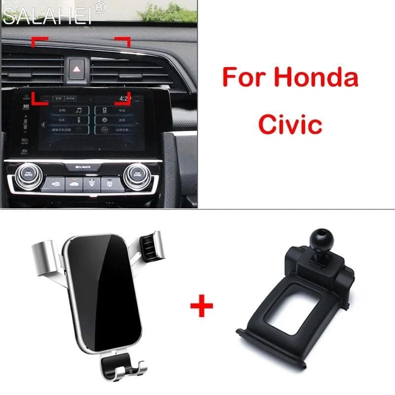 Suporte Do Telefone Carro Para Honda Civic 10th Gen 2016 2017 2018 2019 Ventilação De Ar Montagem Móvel