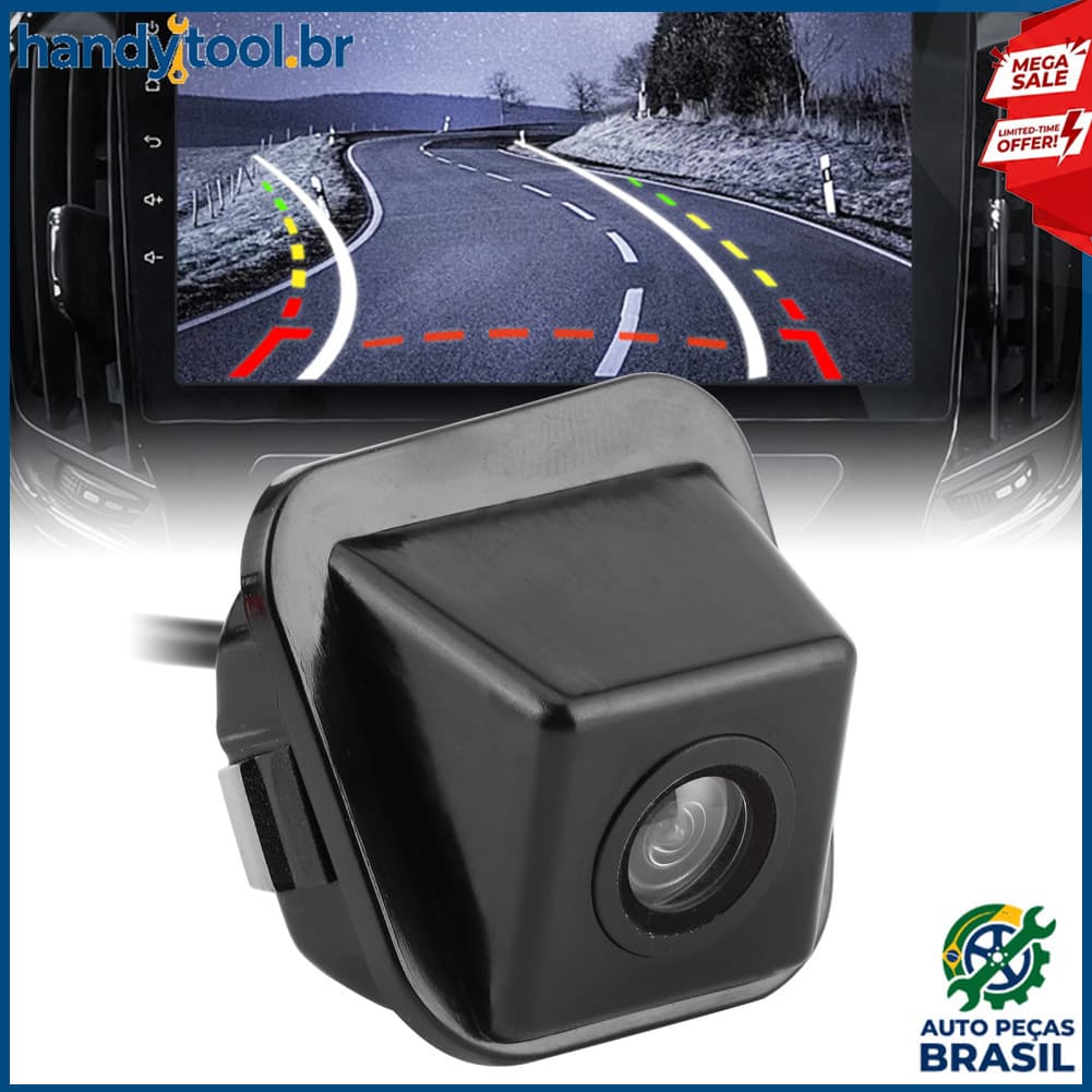 Handytool.br Câmera de visão traseira CCD para carro com câmera de estacionamento reversa adequada para Previa European
