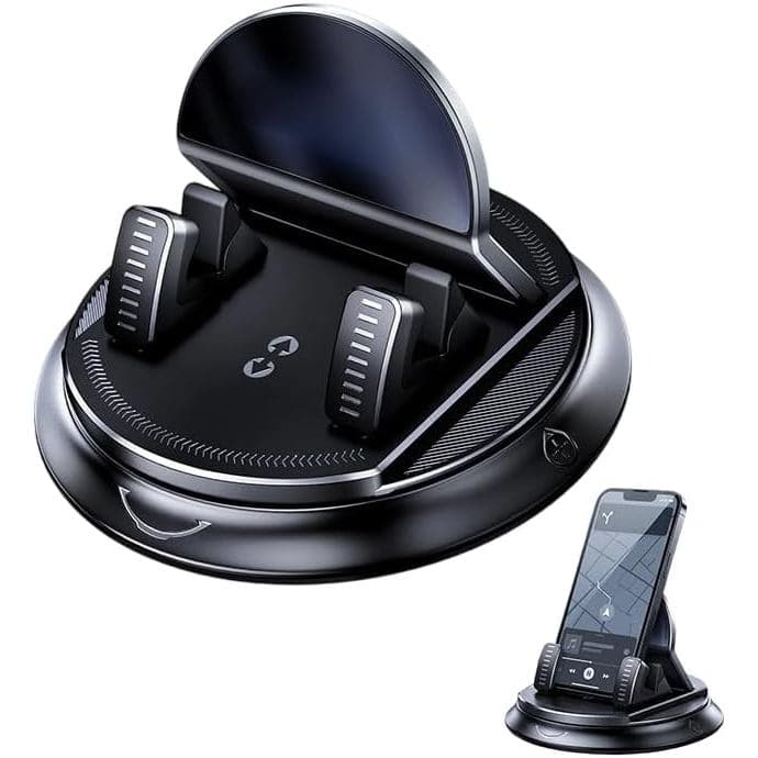 Suporte de celular para carro, suporte de celular para carro com rotação de 360 graus