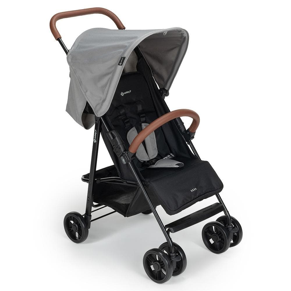 Carrinho de Bebê Seed Safety 1St Passeio 0-15kg Grey