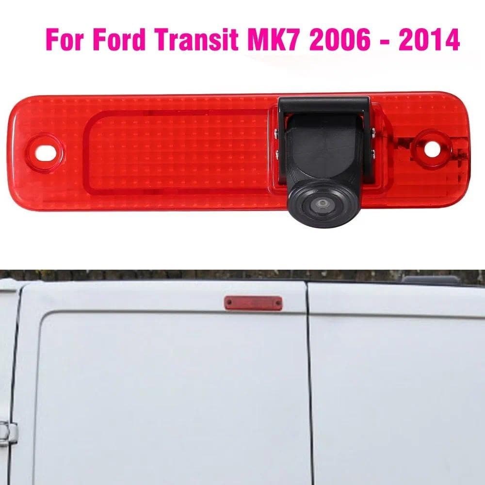 Luz De Freio Do Carro Câmera Visão Traseira Para Ford Transit MK7 2006-2014 Van Acessórios Backup