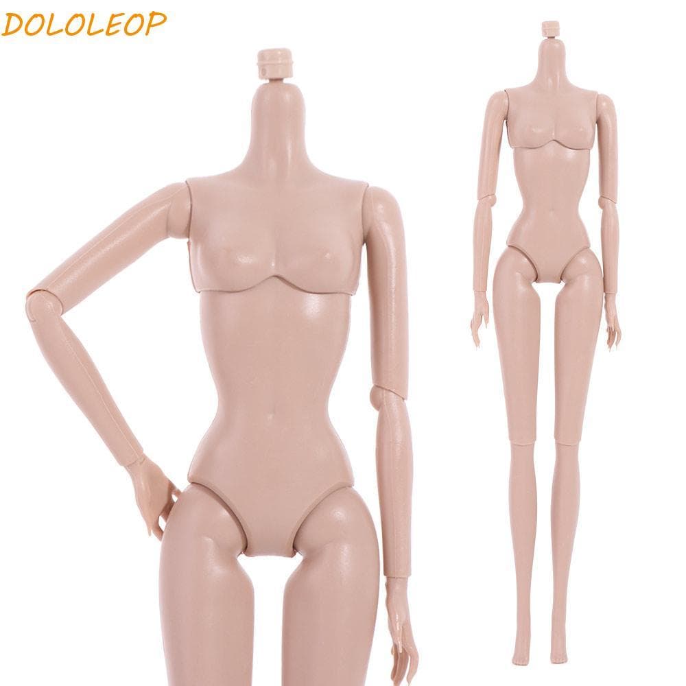 DOLOLEOP Bonecas BJD Nu Articuladas , Boneca Sólida 1/6 Super Modelo , Corpo De Substituição Figura Móvel