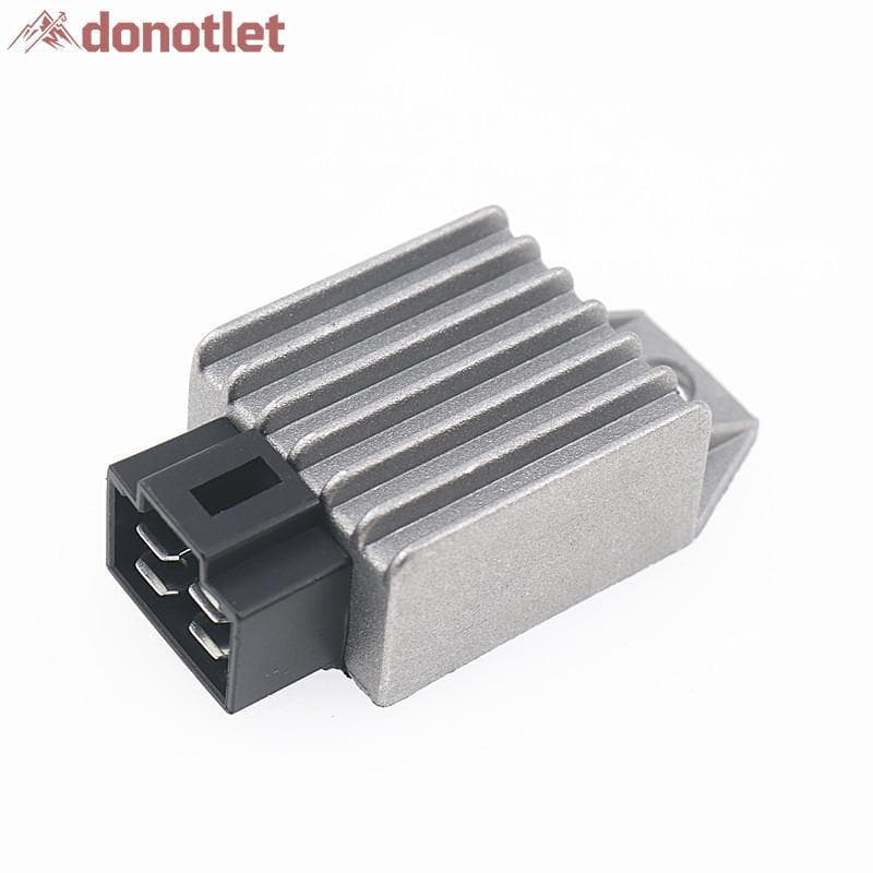 Donotlet 1 Pçs Ciclomotor ATV Dirtbike Motocross Acessórios Para GY6 50 80 125 150CC 4 Pinos Regulador De Tensão Da Moto